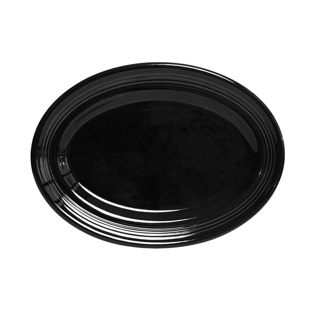 Oval Platter Black, Case of 24 U86784