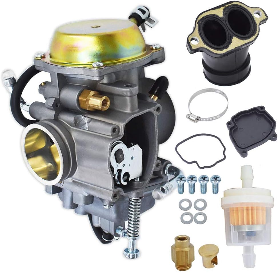 Carburetor with Intake Boot Manifold W7547