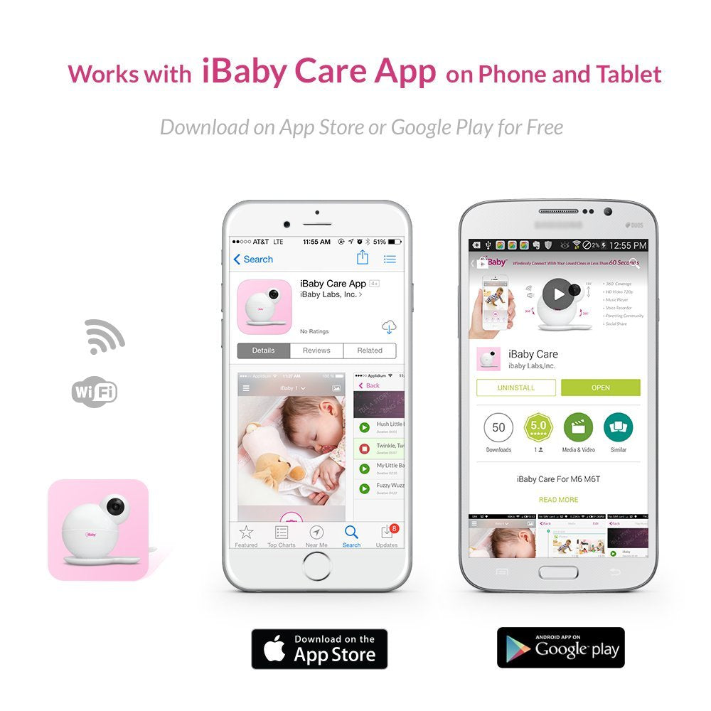 Wi-Fi Wireless Digital Baby Video Camera with Night Vision Q16875