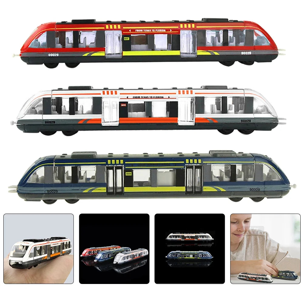 3pcs Simulation Electric Train Toy F6664