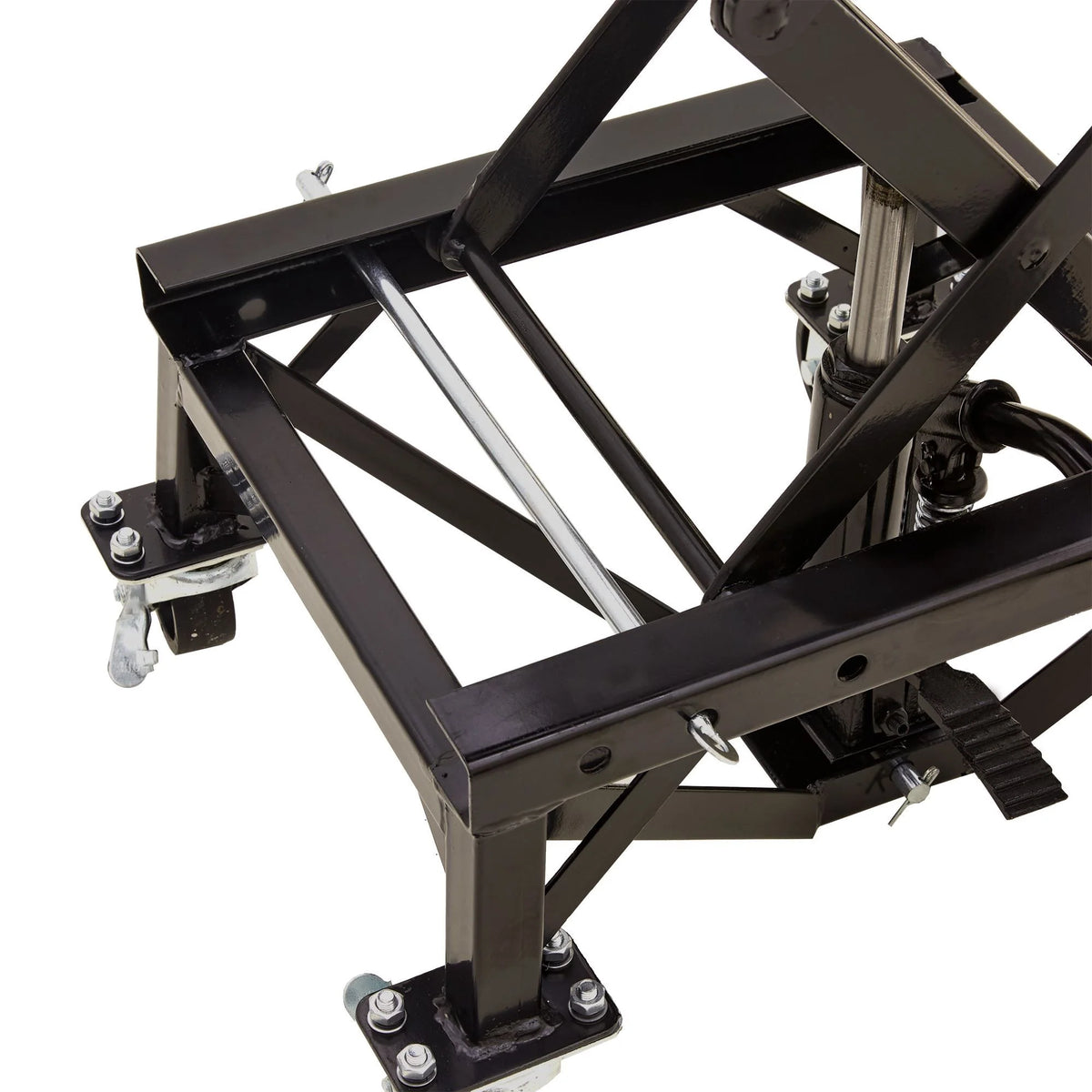 Hydraulic Motorcycle Scissor Lift with Casters Q808