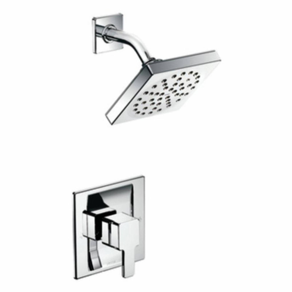90 Degree Brushed Nickel Shower Only A7518