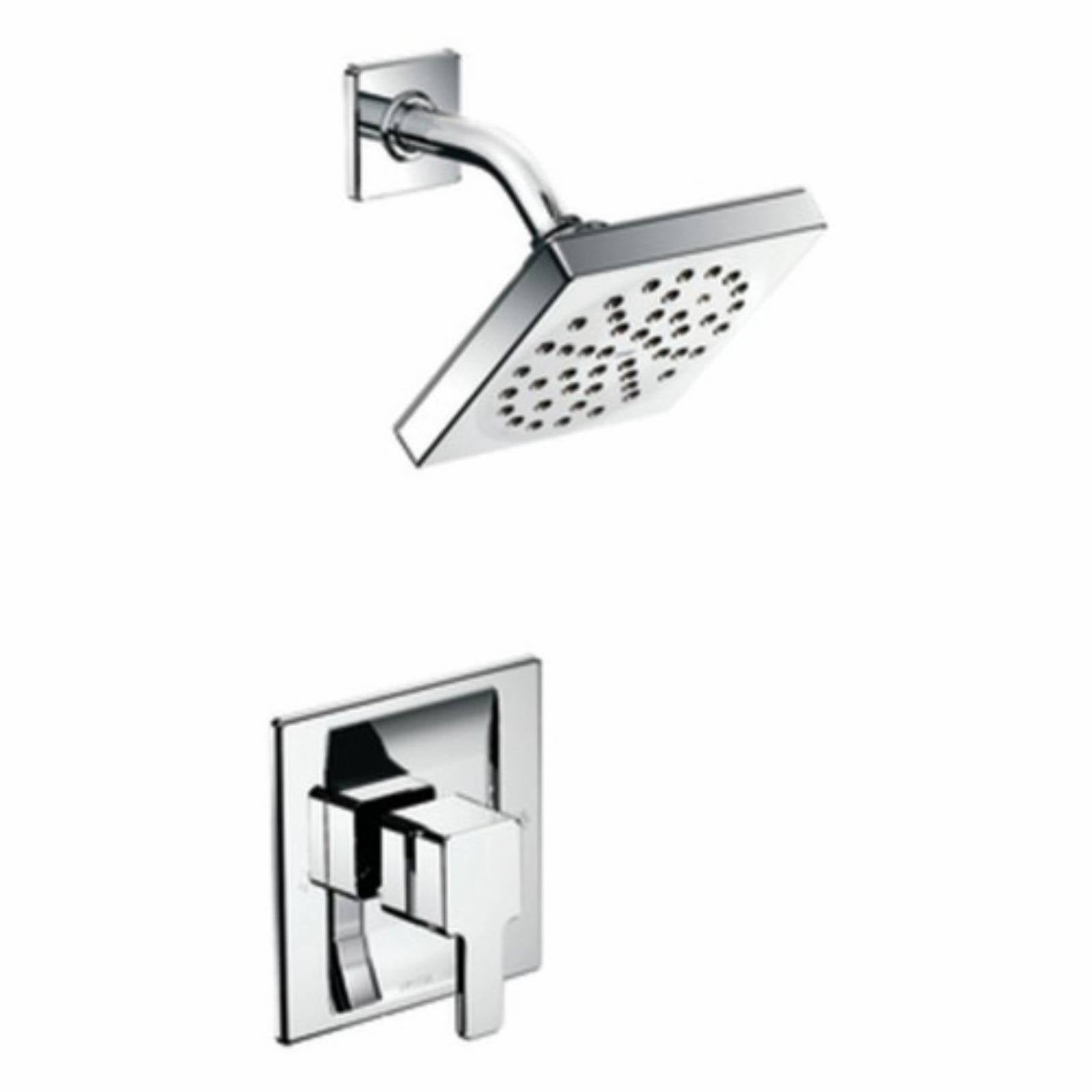 90 Degree Brushed Nickel Shower Only A7518