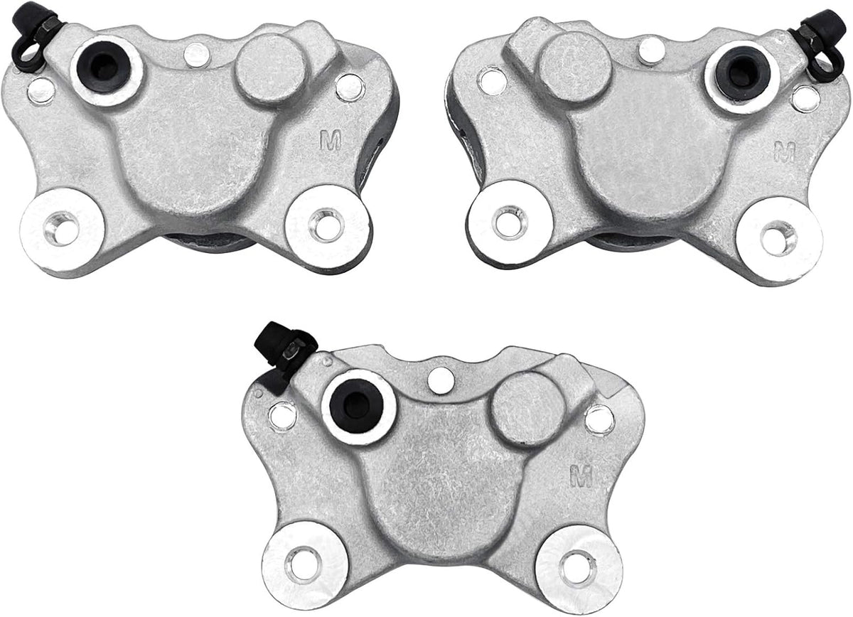 Front Left Right & Rear Brake Calipers with Pads Pack of 2 V5562