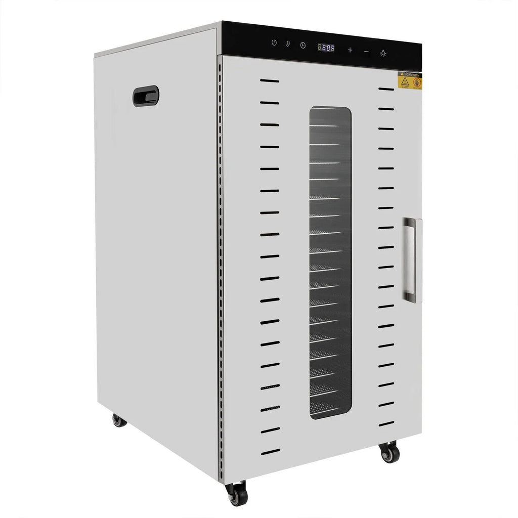 1700W Electric Food Dehydrator with Temperature Control 20 Stainless Steel Trays V663754