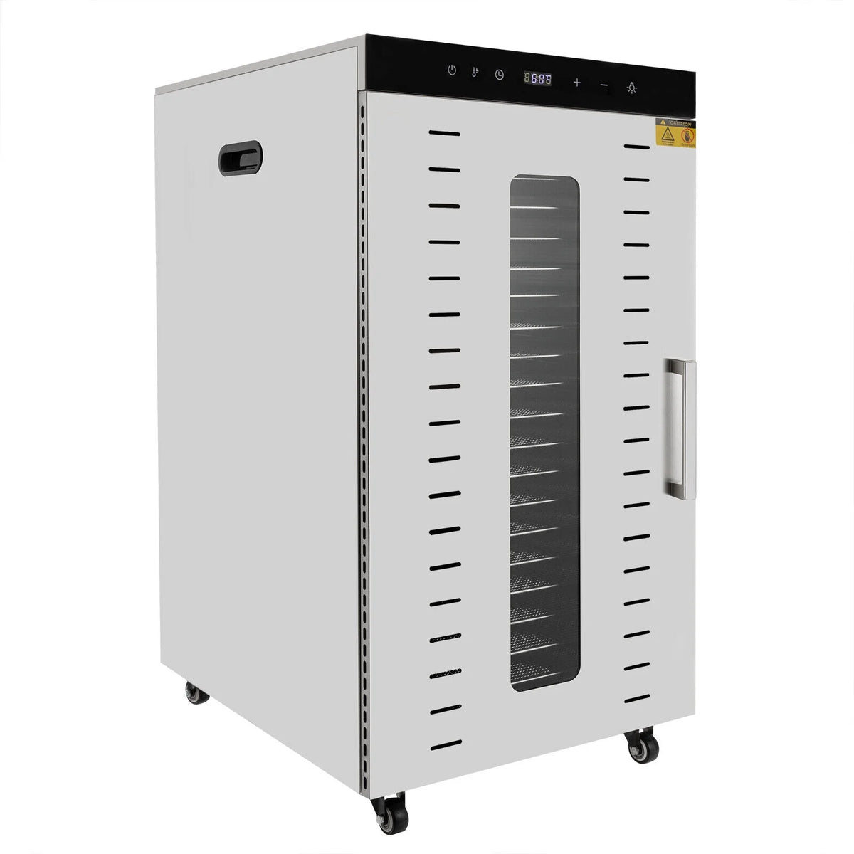 1700W Electric Food Dehydrator with Temperature Control 20 Stainless Steel Trays V663754