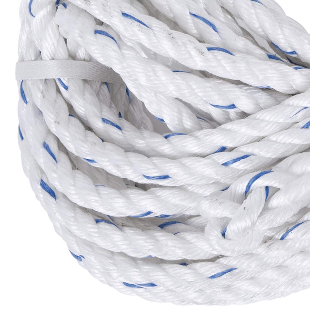 Galvanized Steel Snap Hook Safety Lifeline Rope Grab, 150 ft Vertical Cable T4101