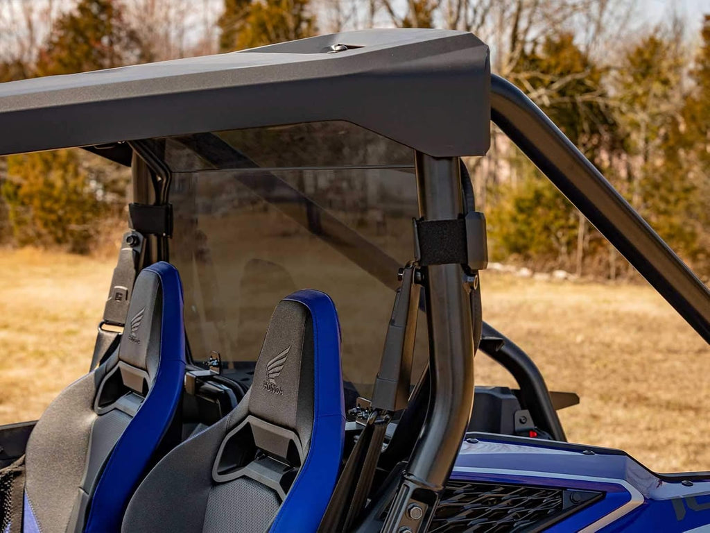 Rear Windshield for Honda Talon 1000X / 1000R (2-seat model only), 1/4 Thick Dark Tint Polycarbonate M686