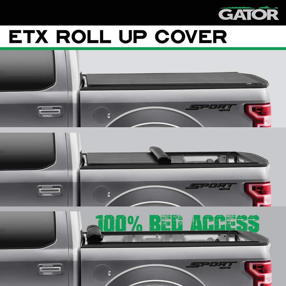 Soft Roll Up Truck Bed Tonneau Cover P149