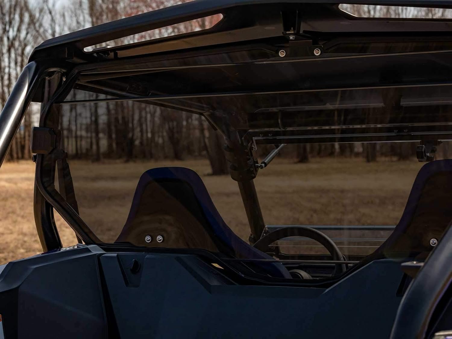 Rear Windshield for Honda Talon 1000X / 1000R (2-seat model only), 1/4 Thick Dark Tint Polycarbonate M686