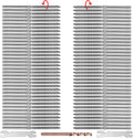 72 Pack T316 Stainless Steel Swage Lag Screws for 1/8 Cable Railing (36 Pairs) T4715