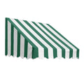 Forest/White Window Awning L681