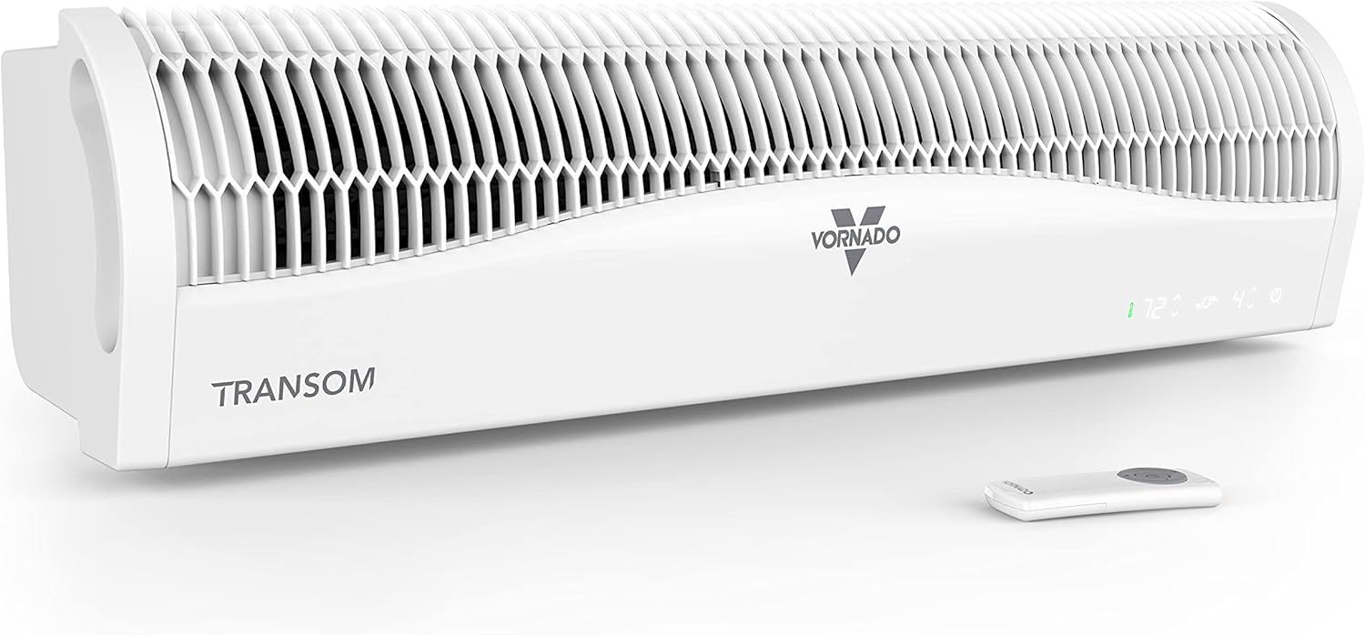 Black Window Fan with 4 Speeds and Remote Control K995623