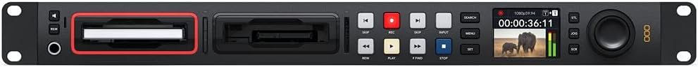 HyperDeck Studio HD Pro Bundle with 128GB Memory Card, XLR Cable, and Screen Cleaning Wipes J937322