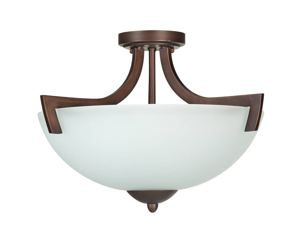 3 Light Convertible Semi Flush Old Bronze O76808