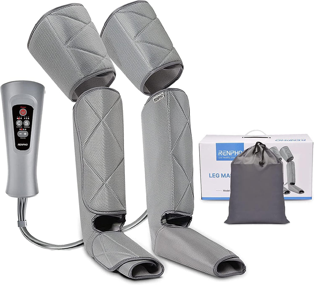 Leg Massager with Compression, 6 Modes 4 Intensities, Adjustable Leg Wrap C561945