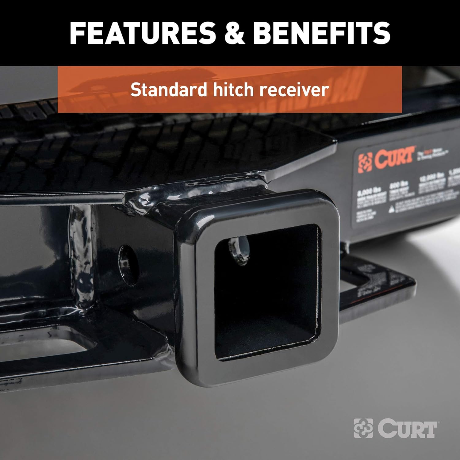 Class 3 Trailer Hitch, 2-Inch Receiver K9607
