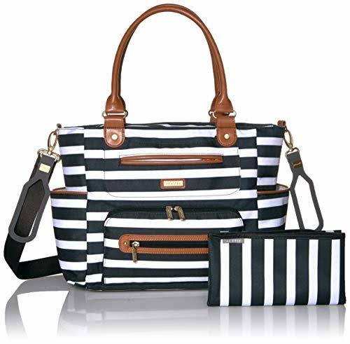 Black & White Stripe Caprice T766