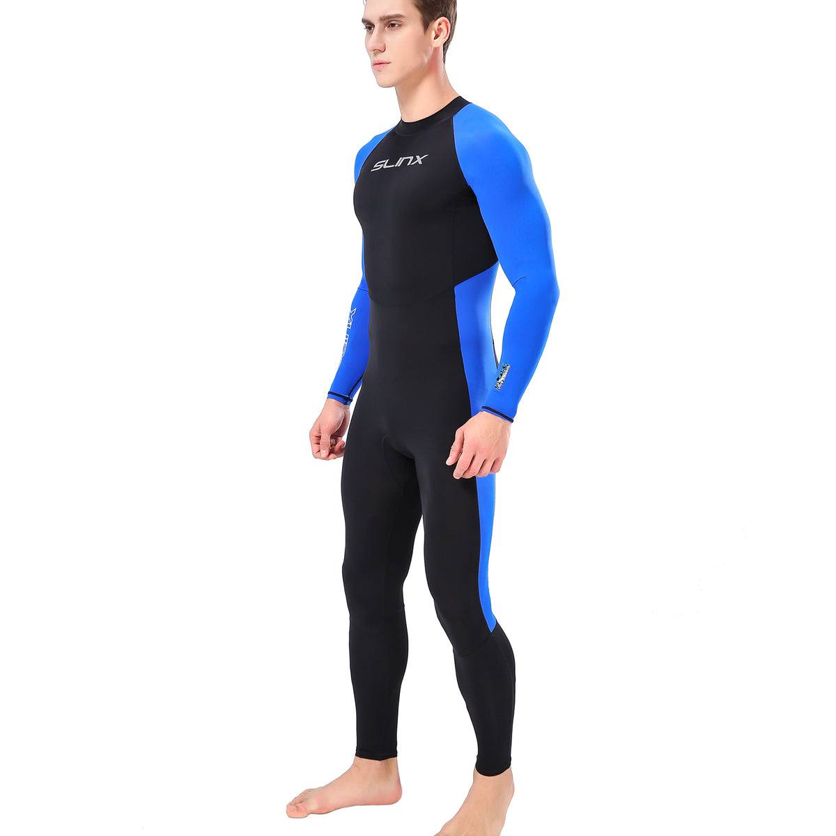 Quick Dry One Piece Long Sleeves Back Zipper Wetsuit I72165