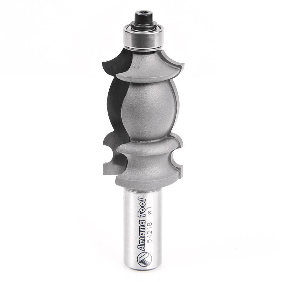 Carbide Tipped Classical Architectural Molding 9/64 x 3/32 x 3/4 x 9/32 Radius x 1 inch Dia x 1-3/4 x 1/2 Shank R4383