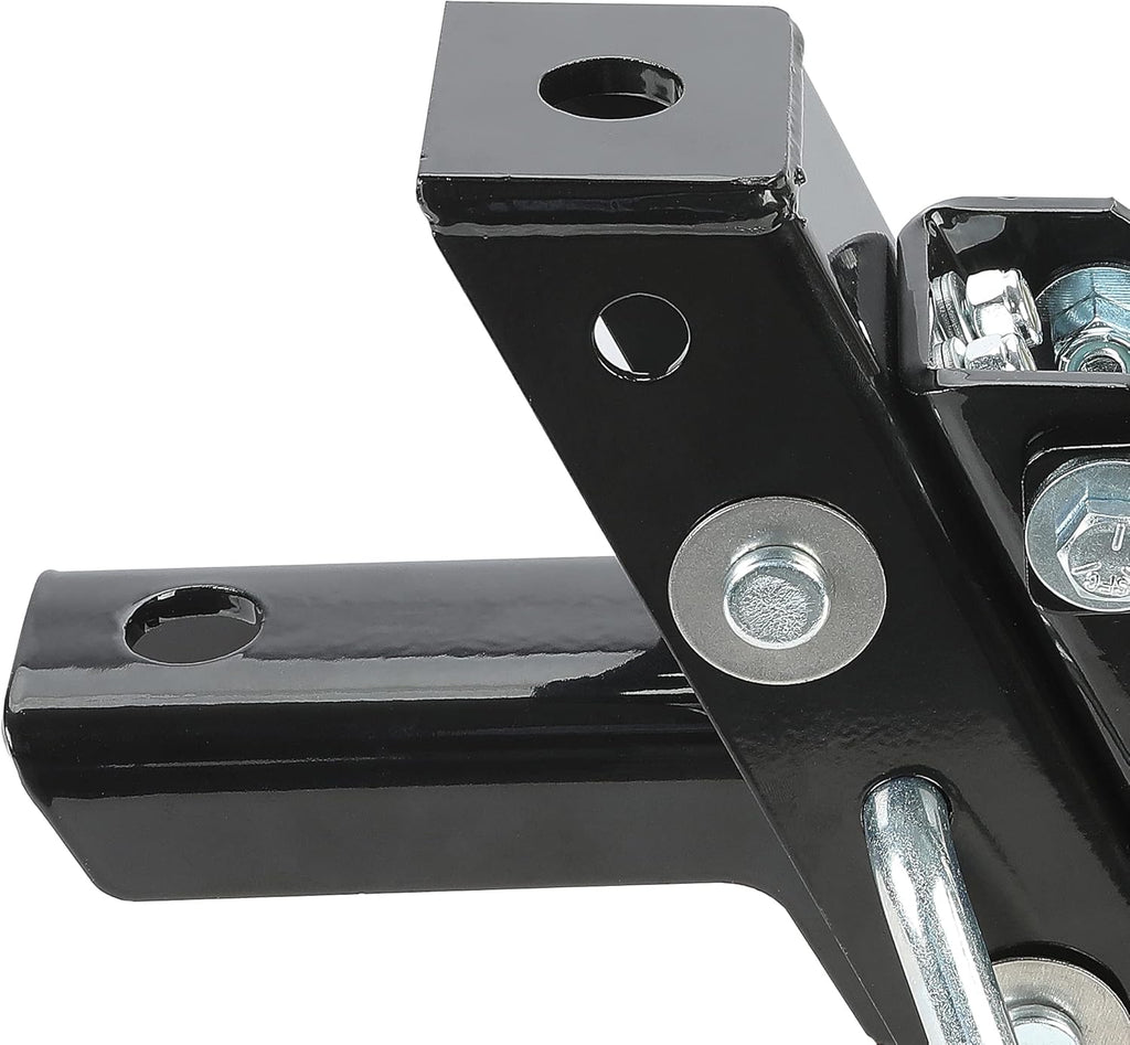 Heavy Duty Adjustable Steel Lawn Garden Tractor Hitch Pack of 2 Y4907