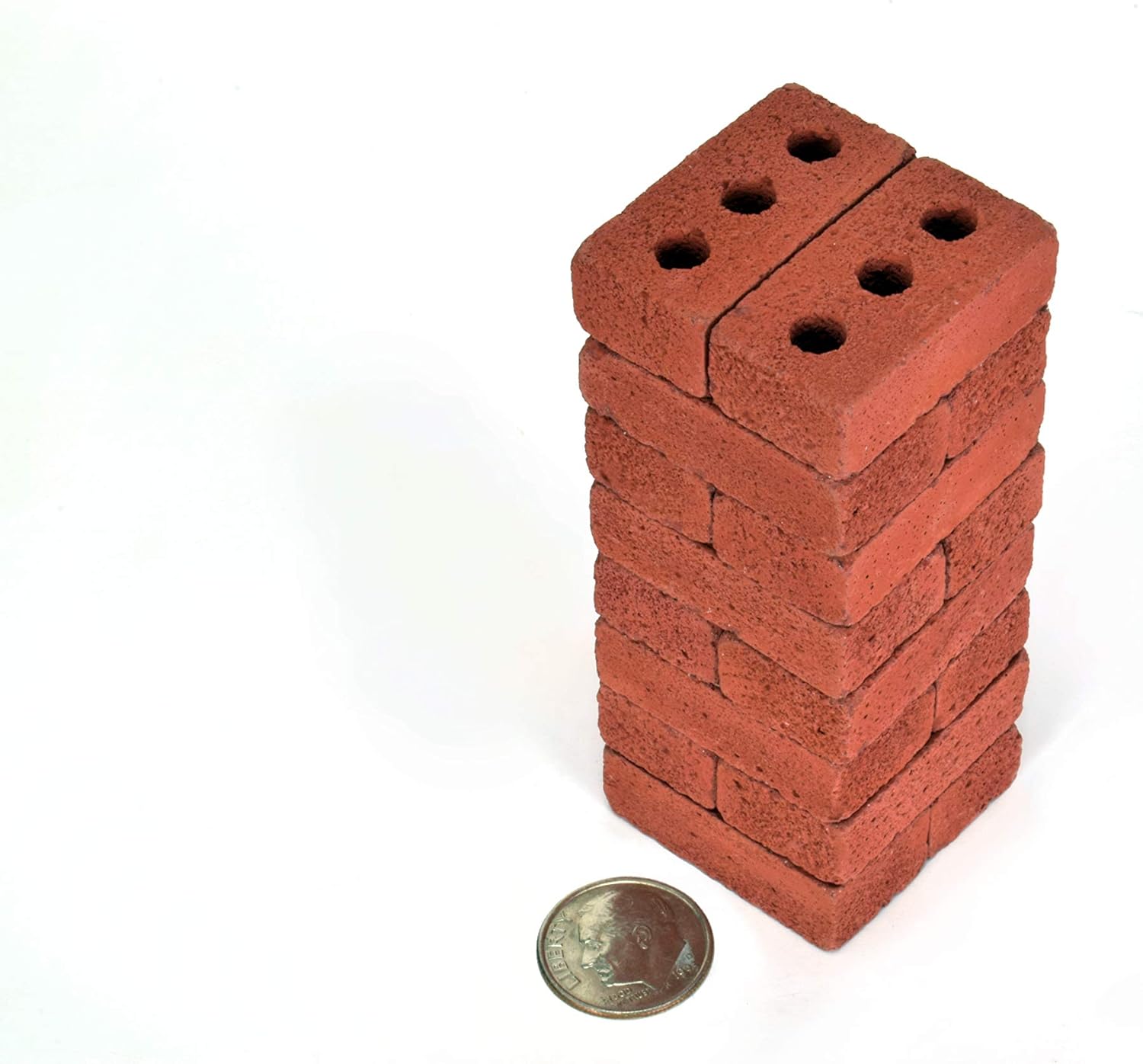 Mini Red Bricks, 1:6 Scale (160 Pack) G236