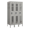 Gray Metal Locker Q857868