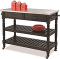 Black Kitchen Cart T757