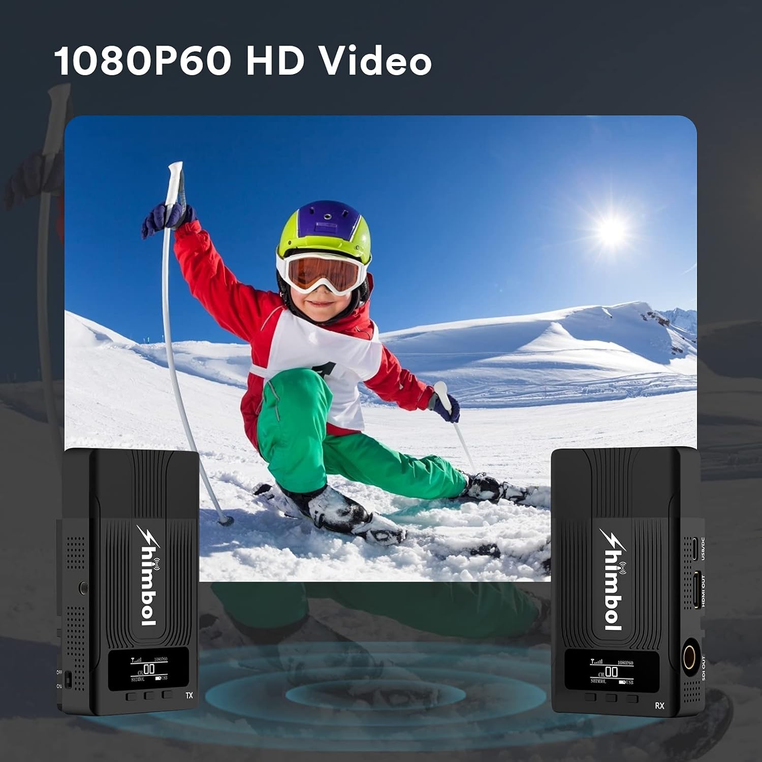 Wireless SDI/HDMI Video Transmitter and Receiver E138254