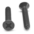 Black Oxide Flat Head Sheet Metal Screws Q266488