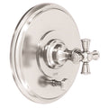 Satin Nickel Tub & Shower Diverter Plate with Handle L219804