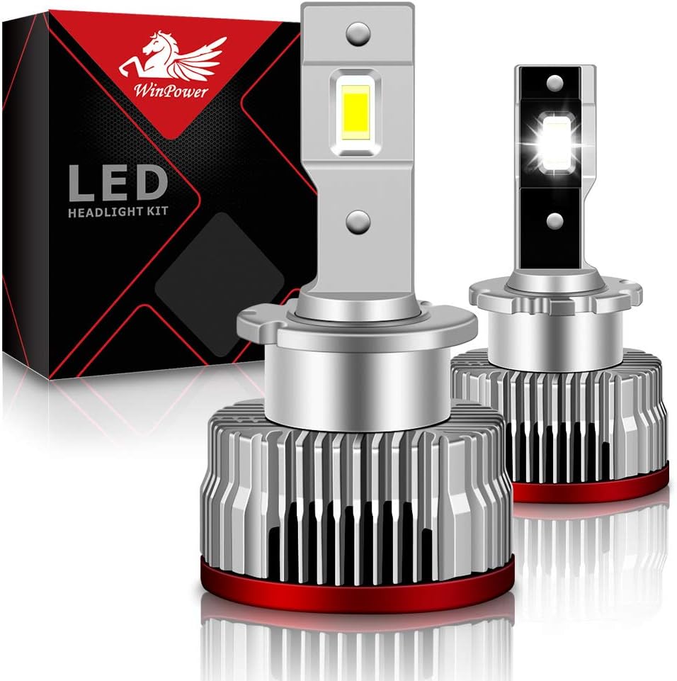 LED Headlight Bulb 35W 6000K Pack of 2 E96635