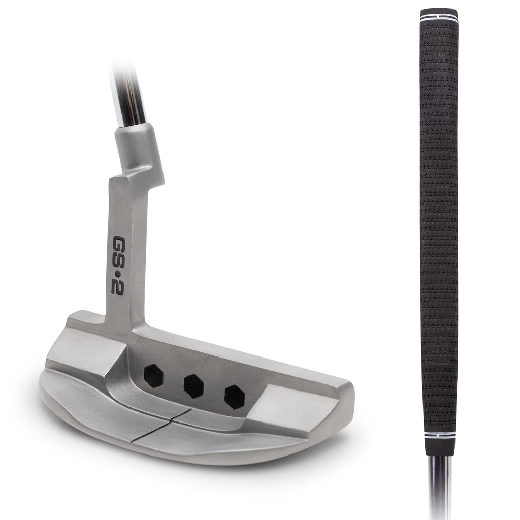 34" Right-Handed Mallet Putter with Pistol Grip and Milled Face X641996