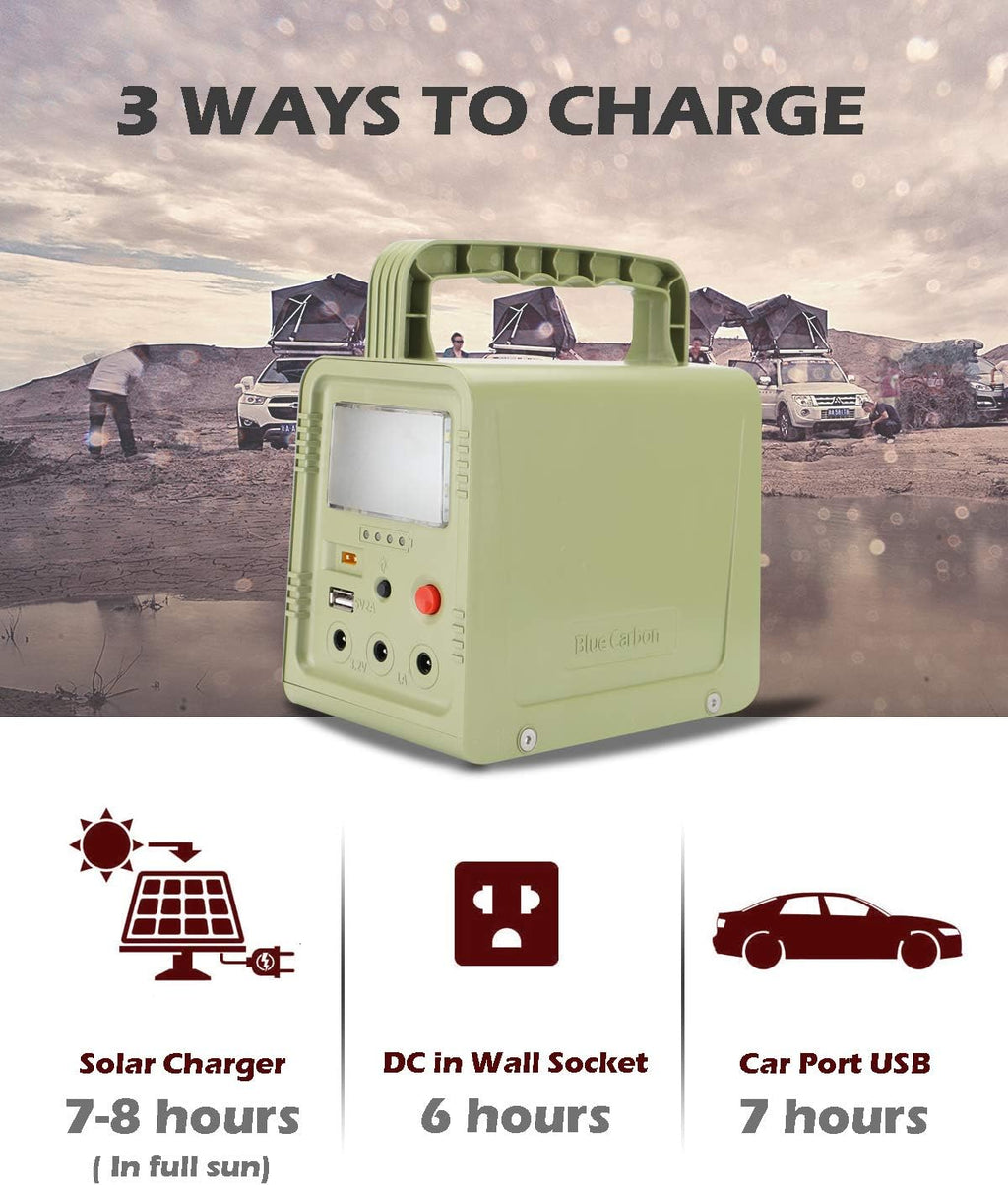 84Wh Portable Power Station with Solar Panel L820286