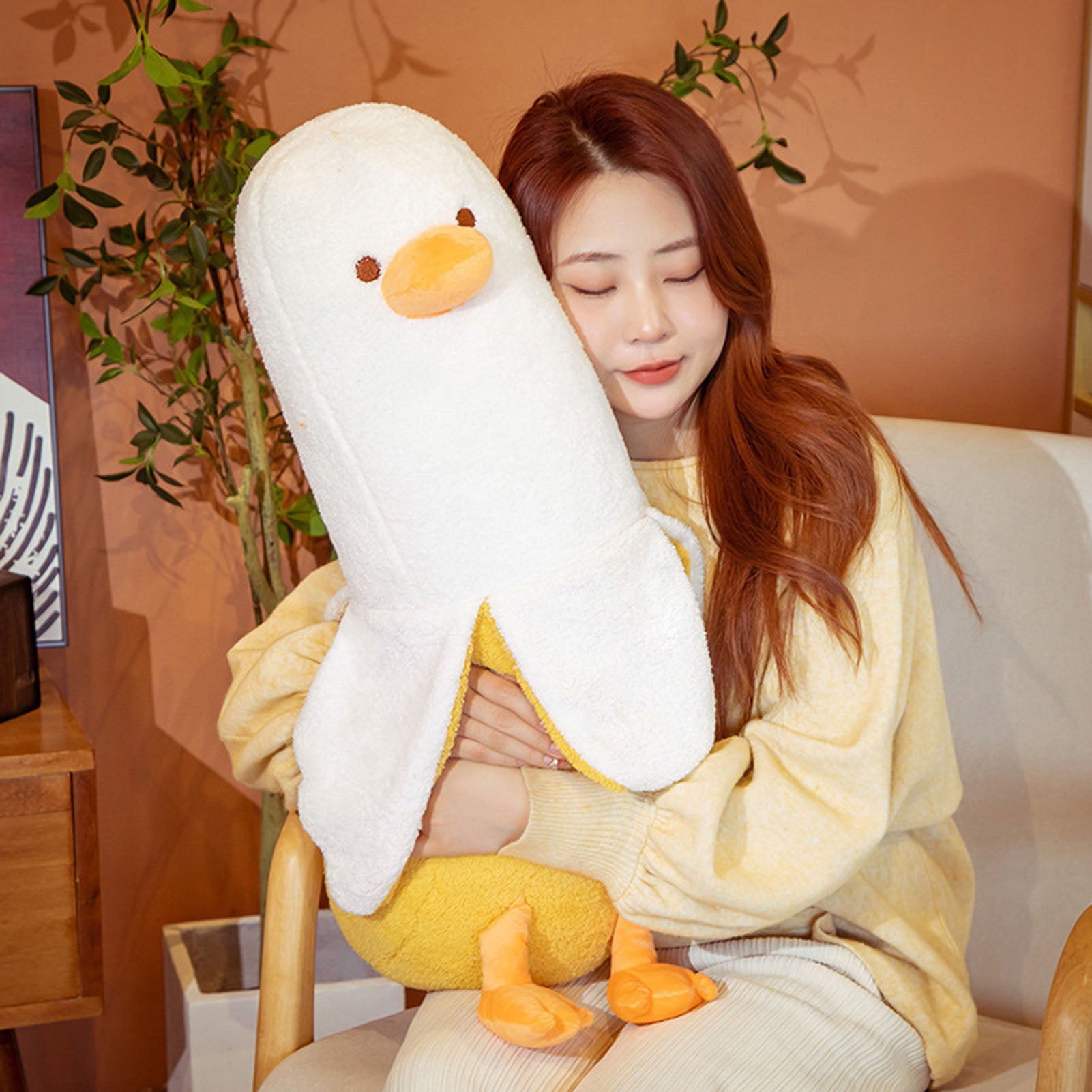 Kawaii Banana Duck Stuffed Toy G244282