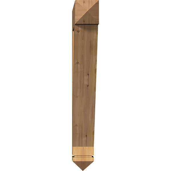 Western Red Cedar Traditional Arts & Crafts Bracket B23355