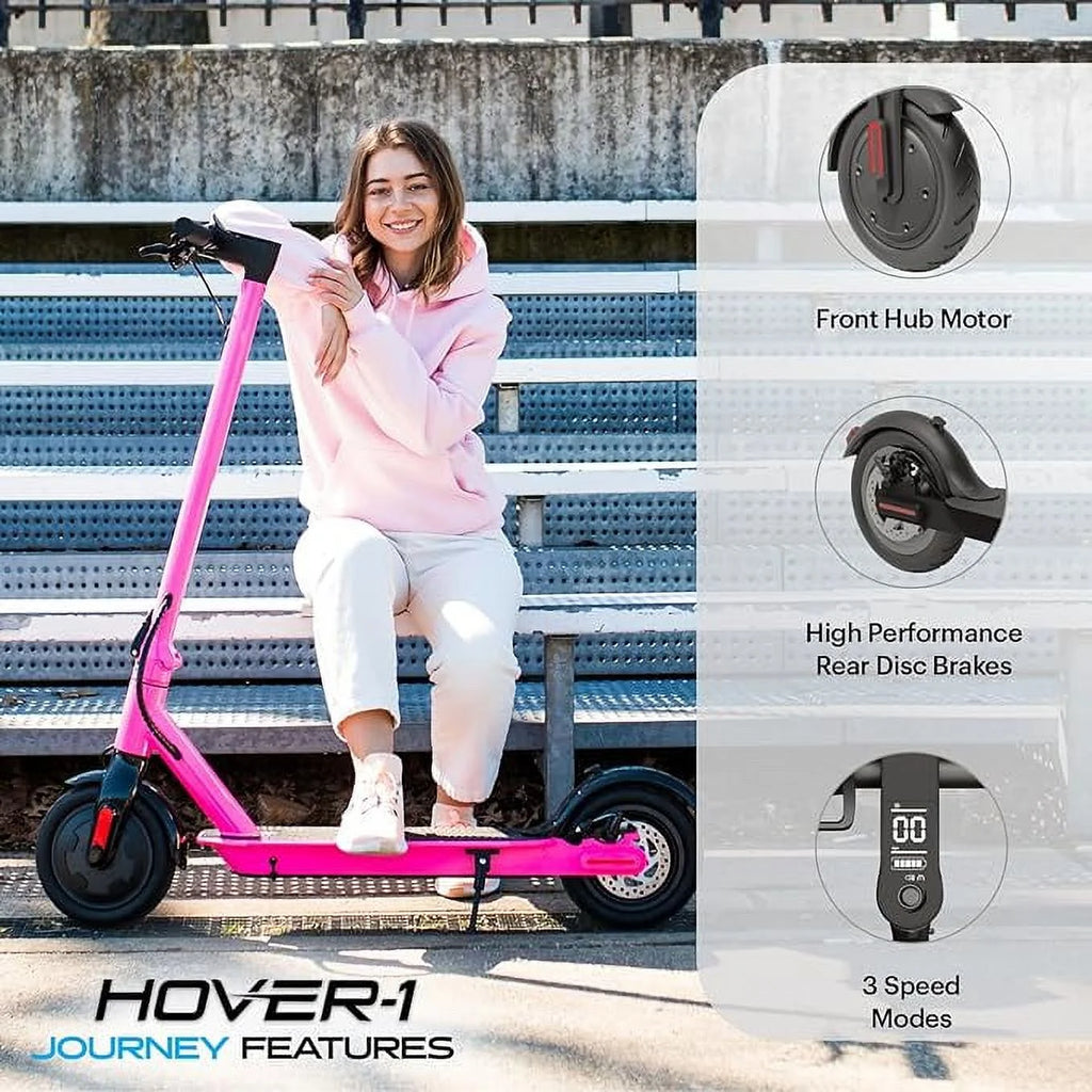 Yellow Folding Electric Scooter, 16 mph Max Speed F881
