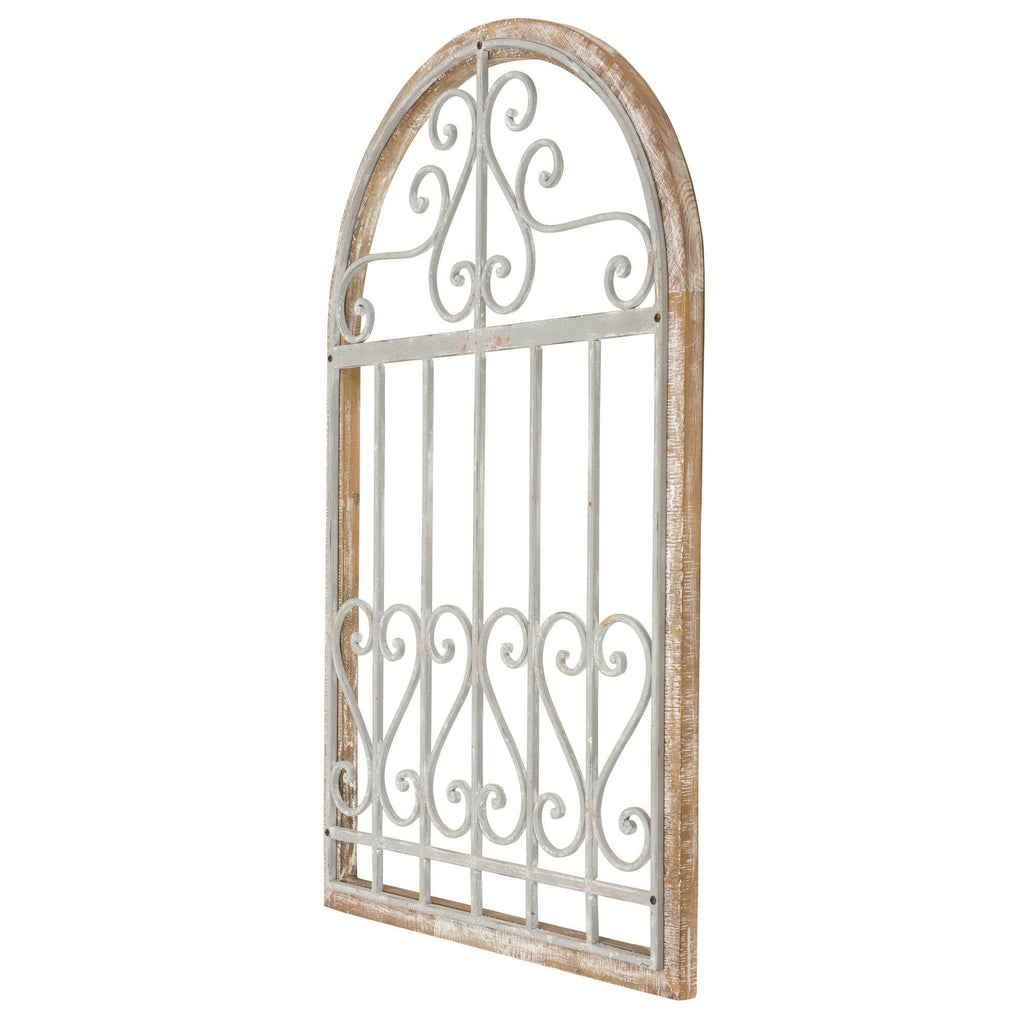 Gray Farmhouse Arch Wall Decor G75143