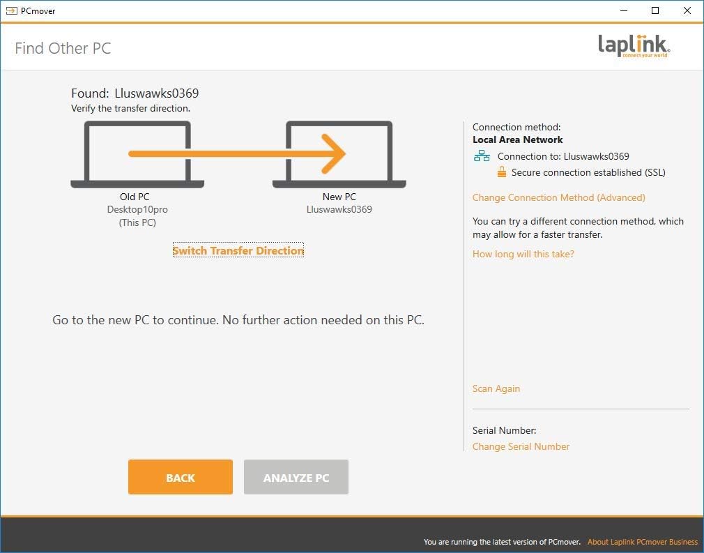 PC to PC Migration Software with 5 Use License S7949