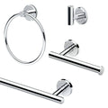 Chrome 4-Piece Bathroom Accessory Kit A3358