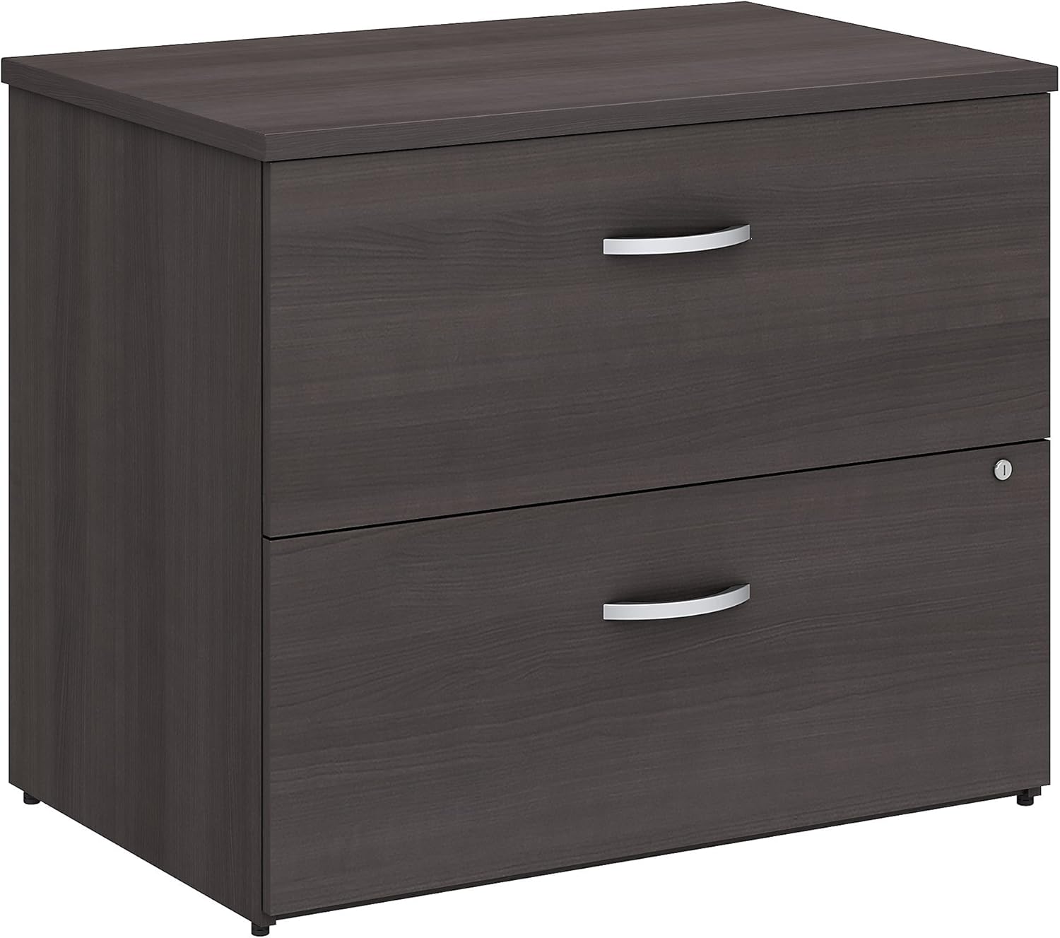 2 Drawer Lateral File Cabinet Storm Gray N337