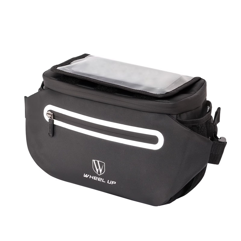 Bike Handlebar Bag with Foldable Touchscreen Phone Holder F21264