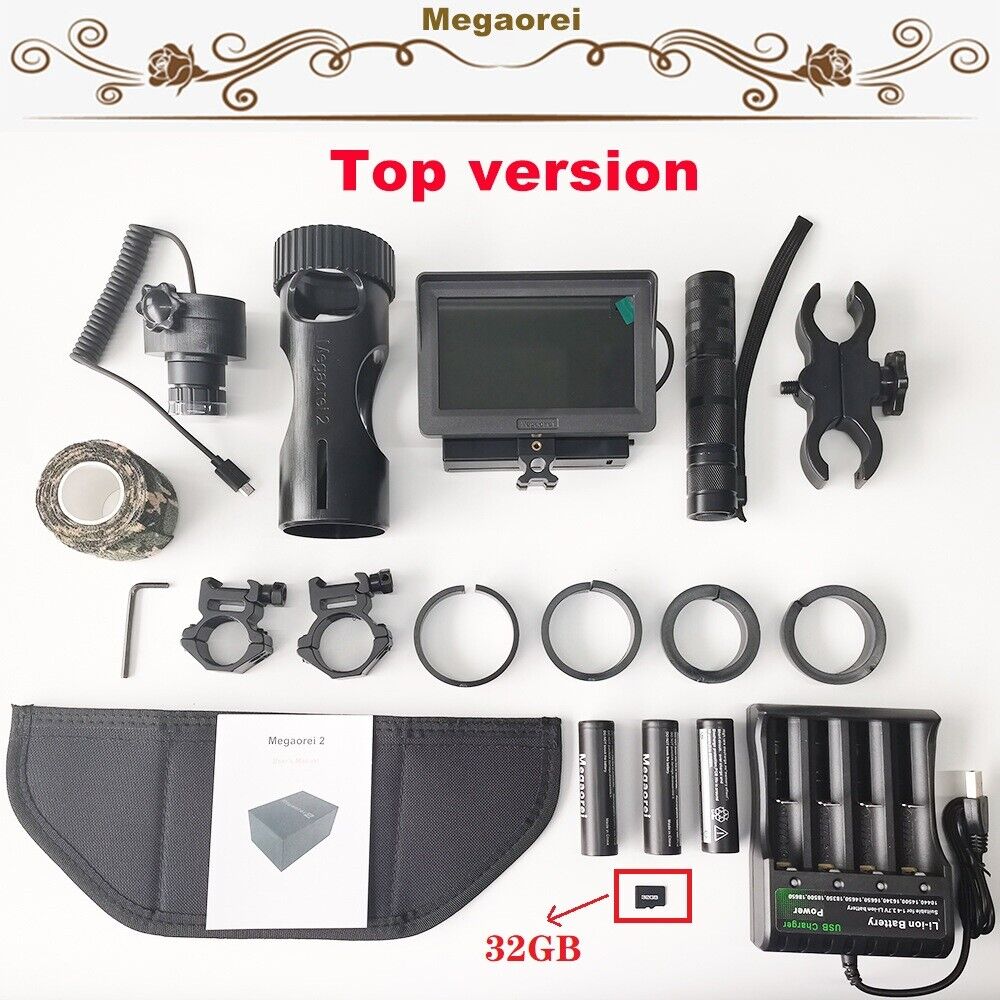 M2A Infrared Night Vision Device with 32GB MicroSD W589