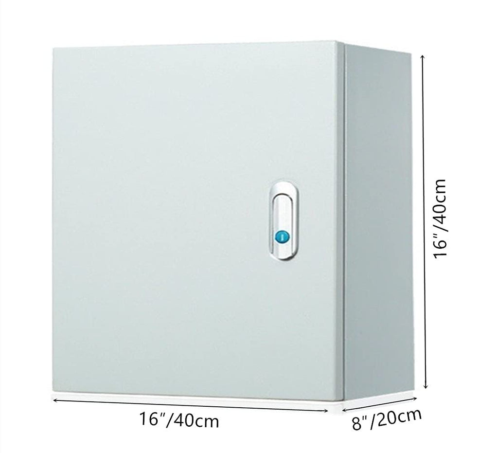16'' x 16'' x 8'' Cold Rolled Steel Electrical Enclosure Box A5991