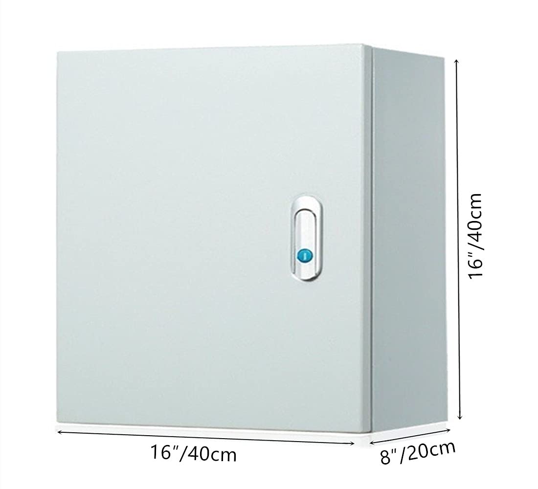 16'' x 16'' x 8'' Cold Rolled Steel Electrical Enclosure Box A5991