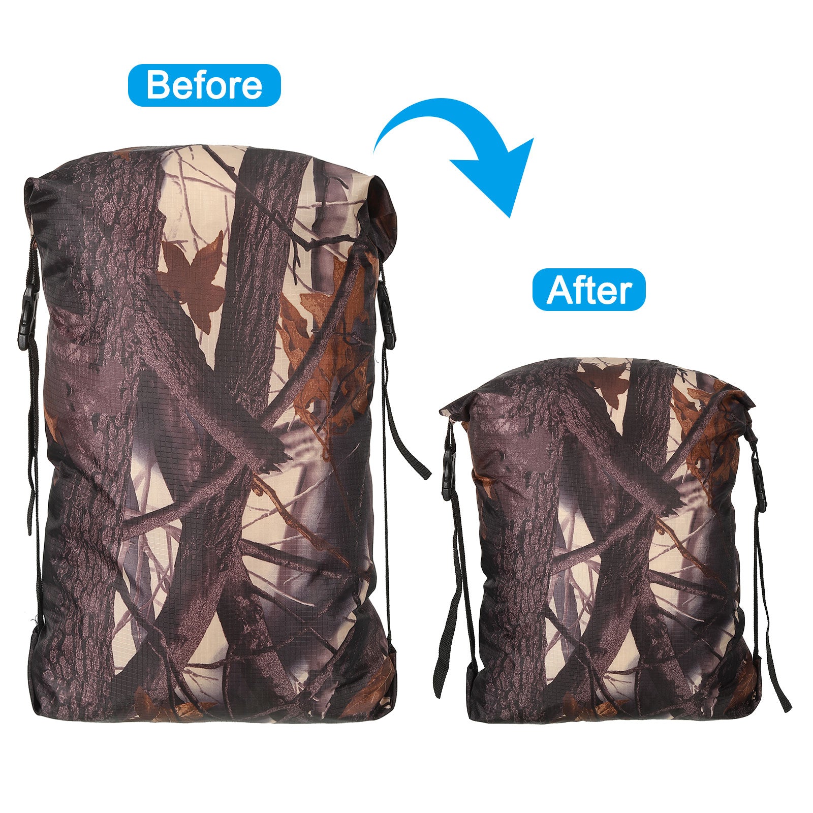 Camouflage Compression Stuff Sack 3 Pack G213602