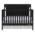 Black 5-in-1 Convertible Crib W60791