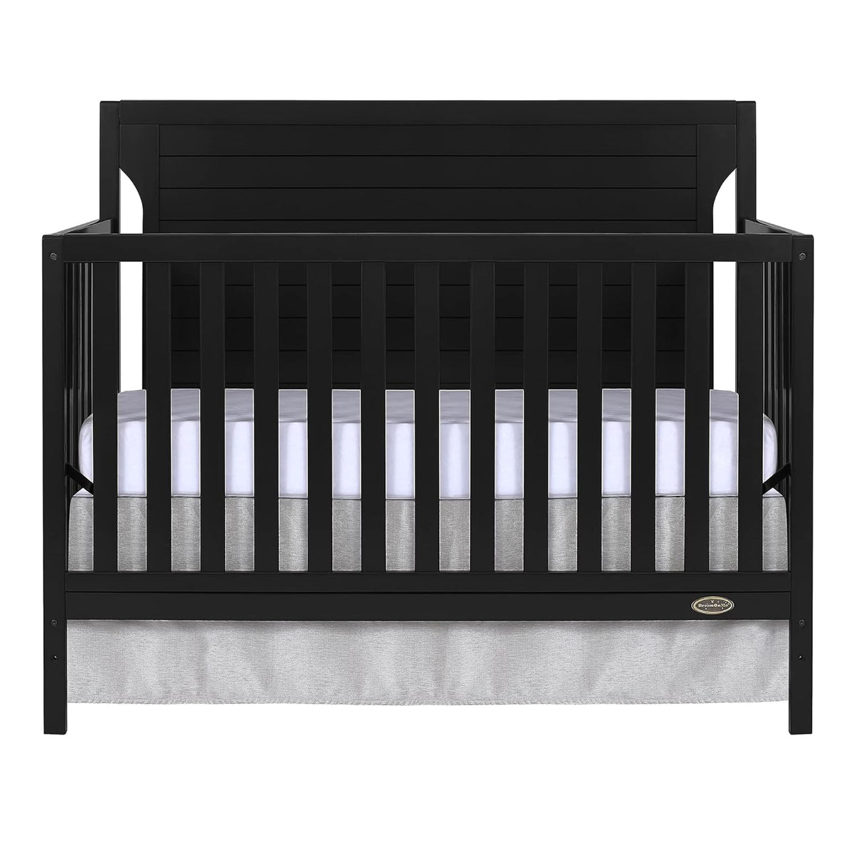 Black 5-in-1 Convertible Crib W60791