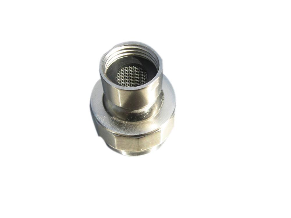 Solid Polished Stainless Steel Round Rain Shower Head H2466