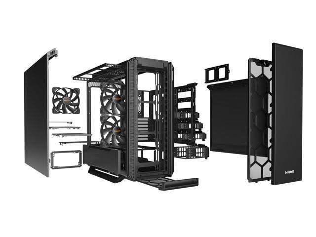 Black ATX Midi Tower J159